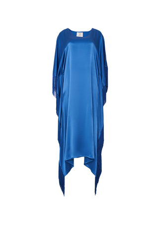 The Virginia Kaftan, in Flamenco Royal Blue Silk