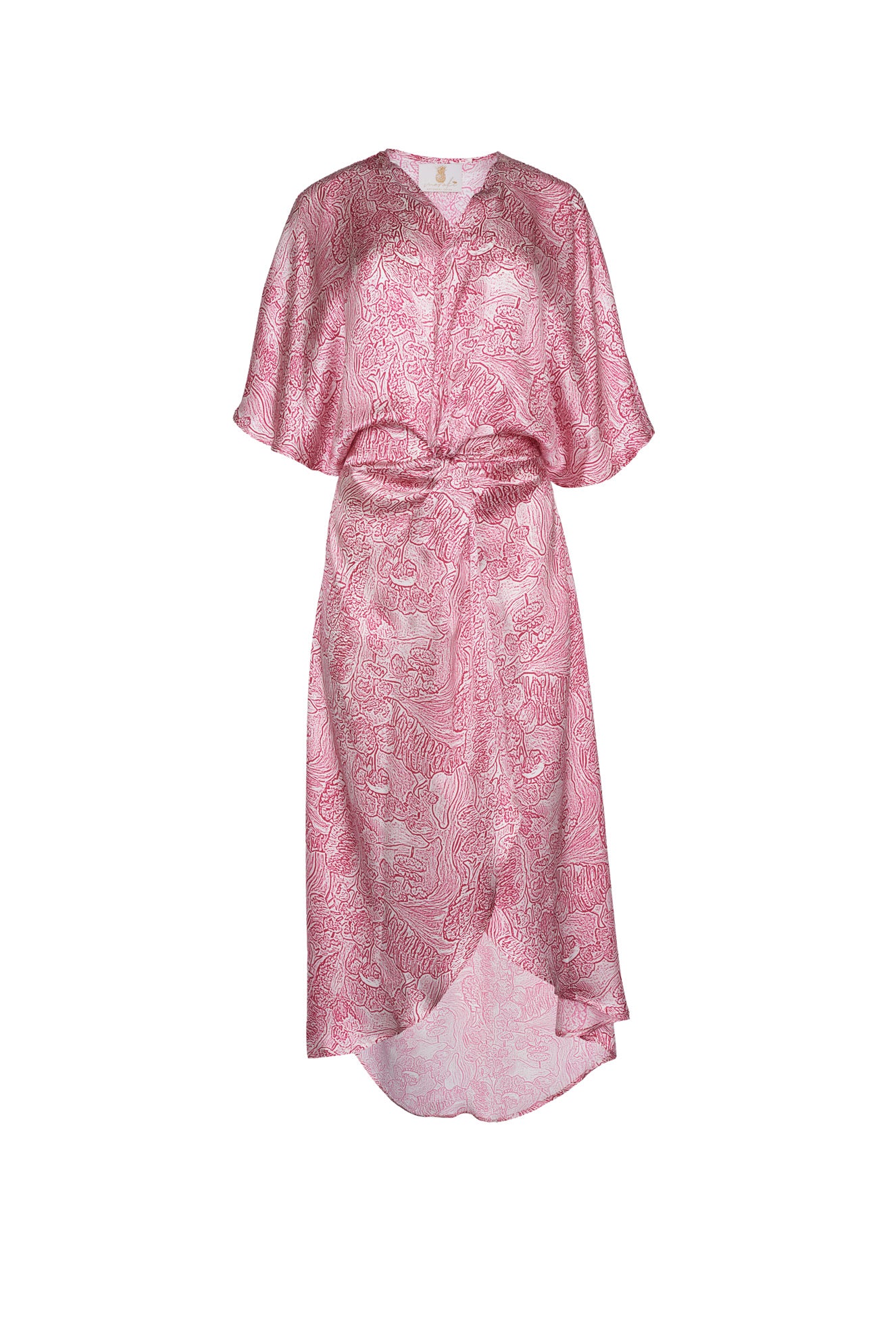 Vestido Ragwear Penellope Mujer Coral Y AgweaVestido De Veano