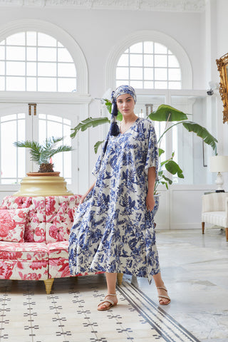 The Virginia Kaftan, in Blue Island Dream
